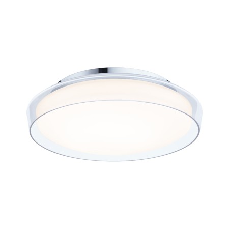 Iluminat de baie - Plafonieră de baie Luena LED, IP44, 3000K, 860lm, 230V, 16,5W, sticlă-crom
