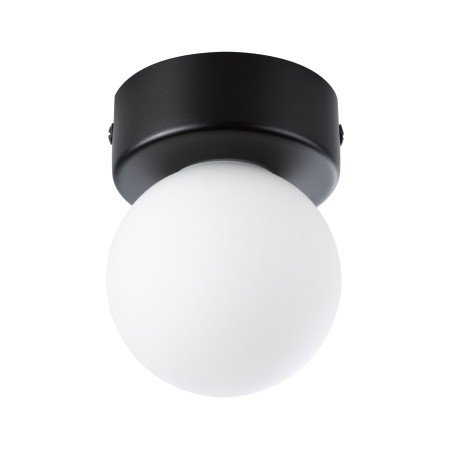 Plafonieră Gove, IP44, G9, 230V, max. 20W, negru mat, satin [1]