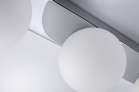 Plafonieră Gove, IP44, G9, 230V, max. 3x20W, crom, satin [5]