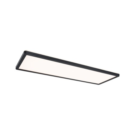Aplicat - Plafonieră LED Atria Shine, dreptunghiulară 580x200mm 3000K, neagră, cu flux luminos variabil în 3 pași