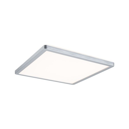 Panouri LED - Plafonieră LED Atria Shine, pătrată 293x293mm 3000K, crom mat