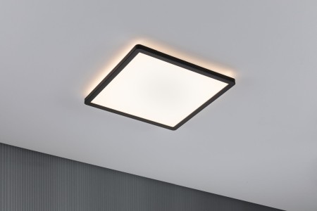 Plafonieră LED Atria Shine, pătrată 293x293mm 3000K, neagră [2]