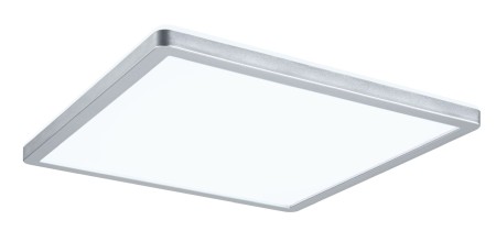 Panouri LED - Plafonieră LED Atria Shine, pătrată 293x293mm 4000K, crom mat
