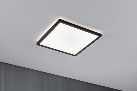 Plafonieră LED Atria Shine, pătrată 293x293mm 4000K, neagră [2]
