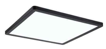 Panouri LED - Plafonieră LED Atria Shine, pătrată 293x293mm 4000K, neagră