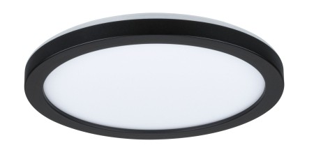 Plafonieră LED Atria Shine, rotundă 190mm 4000K, neagră [1]