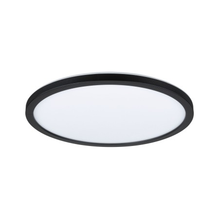 Plafonieră LED Atria Shine, rotundă 293mm 3000K, neagră [1]