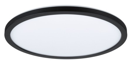 Plafonieră LED Atria Shine, rotundă 293mm 4000K, neagră [1]