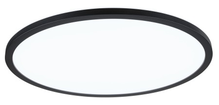 Panouri LED - Plafonieră LED Atria Shine rotundă 420mm 4000K, neagră, cu flux luminos variabil în 3 pași