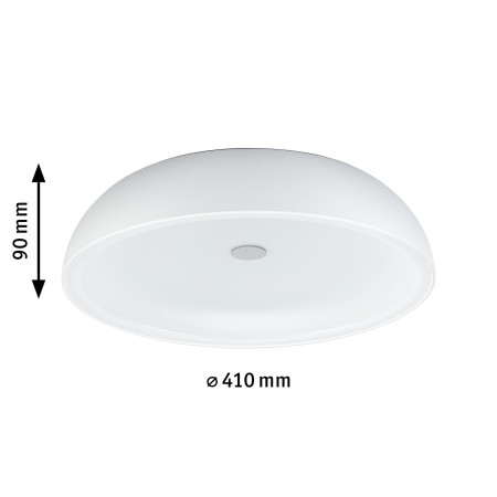 Plafonieră LED Jaron, 2700K, 1900lm, 230V, 26,5W, flux luminos variabil în 3 pași, alb mat [2]