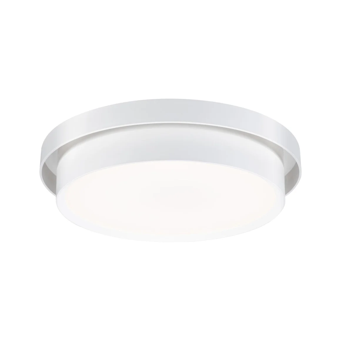 Iluminat interior - Plafonieră LED Malik, 2700K, 850lm, 230V, 13,5W, flux luminos variabil în 3 pași, albă