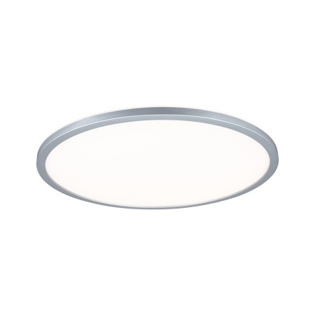 Panouri LED - Plafonieră LED Panel Atria Shine, rotundă, 420mm 3000K, crom mat, cu flux luminos variabil în 3 pași