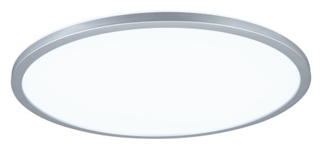Panouri LED - Plafonieră LED Panel Atria Shine, rotundă, 420mm 4000K, crom mat, cu flux luminos variabil în 3 pași