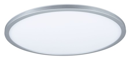 Plafonieră LED Panel Atria Shine, rotundă, 420mm 4000K, crom mat, cu flux luminos variabil în 3 pași [1]