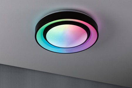 Plafonieră LED Rainbow RGBW 2650lm 230V 22W, alb-negru [9]