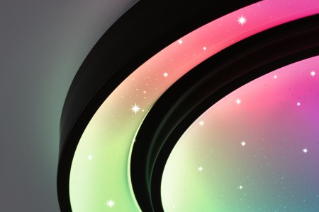 Plafonieră LED Rainbow RGBW 4750lm 230V 38,5W , negru-alb [7]