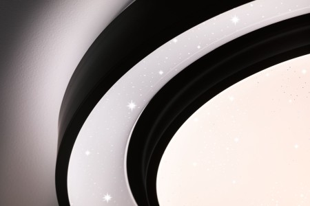 Plafonieră LED Rainbow RGBW 4750lm 230V 38,5W , negru-alb [8]