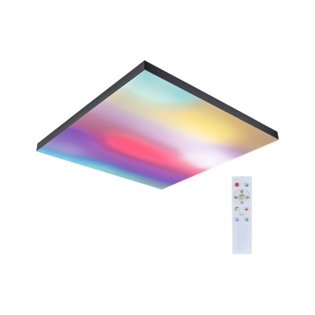 Plafonieră LED Velora Rainbow, pătrată 595x595mm RGBW, neagră [5]