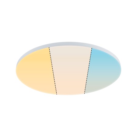 Panouri LED - Plafonieră LED Velora, rotundă, 600mm, cu temperatură de culoare variabilă în 3 pași, albă