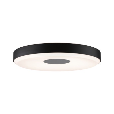 Plafoniere - Plafonieră Pane II LED, 23W, negru-gri, cu flux luminos variabil în 3 pași