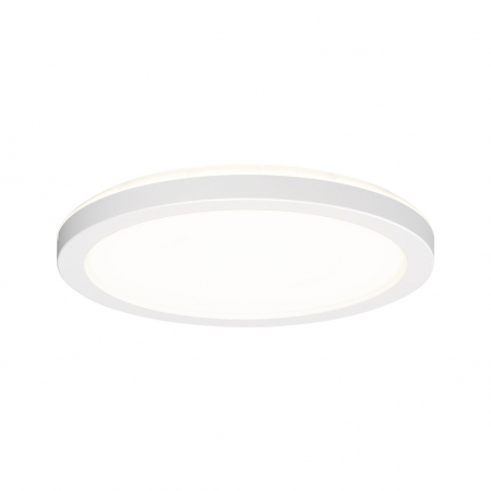 Plafoniere - Plafonieră LED Atria Shine Backlight, IP44, rotundă, 190mm,  11,2W, 850lm, 4000K, alb, cu senzor de mișcare