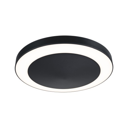 Plafoniere - Plafonieră LED de exterior Circula Dusk cu senzori crepuscular și de mișcare 14W antracit, IP44