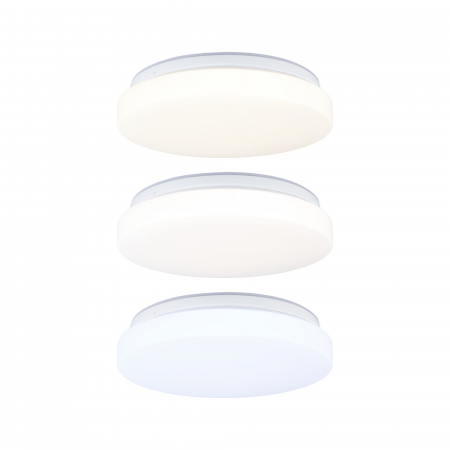 Plafonieră LED Luiana, IP44, 3000-5700K, 1750lm, 230V, 16,5W, alb, cu senzor de mișcare [12]