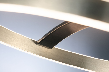 Plafonieră LED Melira, 2700K, 1690lm, 230V, 24W, negru mat-auriu, flux luminos variabil în 3 pași [6]