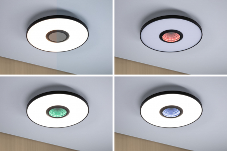 Plafonieră LED Spaceglow, RGB, 230V, 21W, negru mat [10]