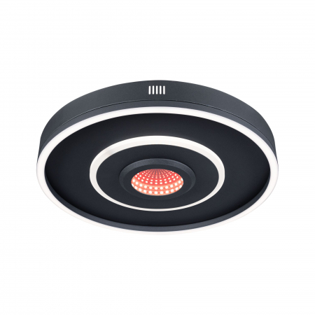 Plafonieră LED Spaceglow, RGB, 230V, 22W, negru mat [1]