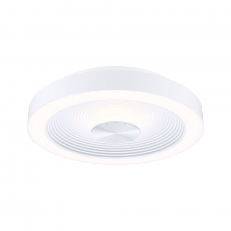 Plafoniere - Plafonieră LED Volea, IP44, 3000K, 470lm/1650lm, 230V, 3,5/1x13W, flux luminos variabil, alb-argintiu