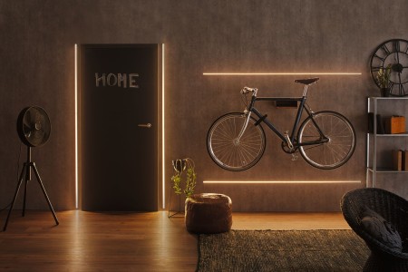Profil Base pentru bandă LED, difuzor negru, 2m, negru [1]