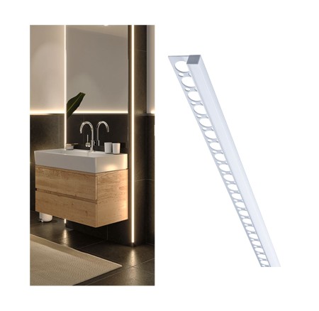 LumiTiles - Profil încastrabil LumiTiles Frame 1m, inclusiv difuzor