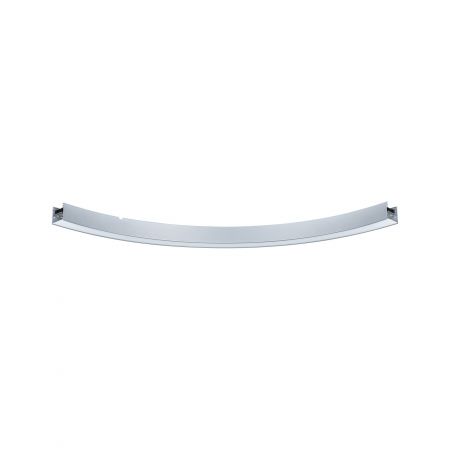 Profil luminos curb Linion, 90°, negru, 750lm, 3000K, crom mat [5]