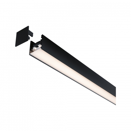 Profil luminos Linion cu alimentare Zigbee 3.0, 1m, negru, 230/24V, 150VA [4]