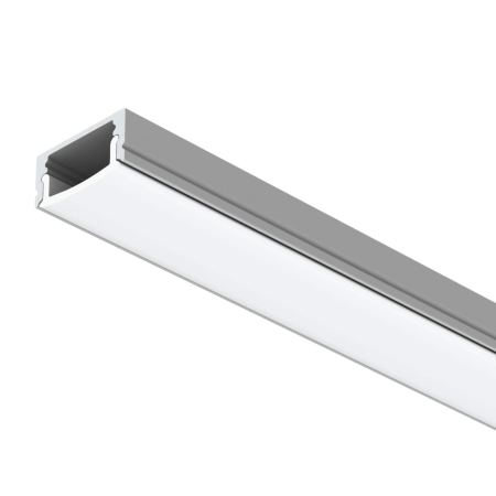 Profile bandă LED - Profil SLC A1, plat, aluminiu, 2m