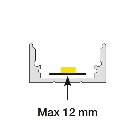 Profil SLC A1, plat, aluminiu, 2m [2]