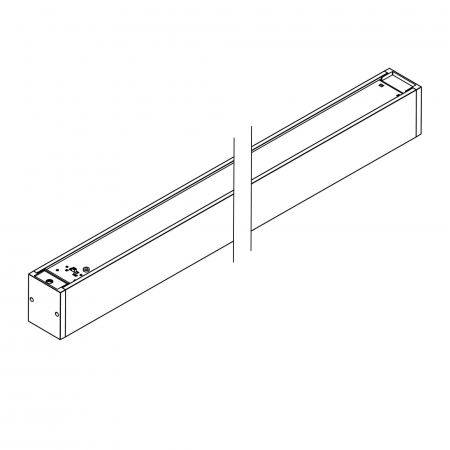Profil SLC Click, negru, 1500mm, temperatură de culoare variabilă, flux luminos variabil Dali-2 DT6 [8]