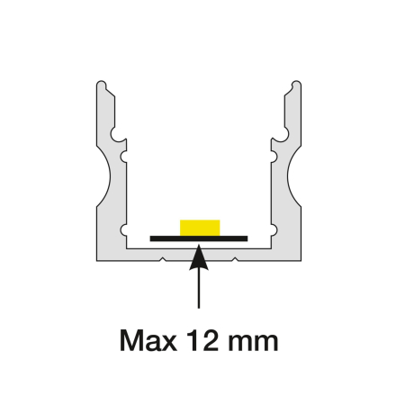 Profil SLC Pro A3, aplicat, aluminiu, 2m [1]
