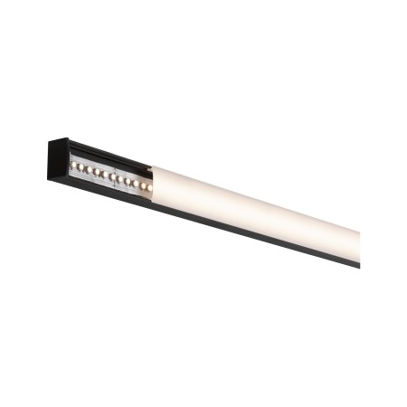 Profil Square pentru bandă LED, 1m, negru, cu difuzor alb [4]