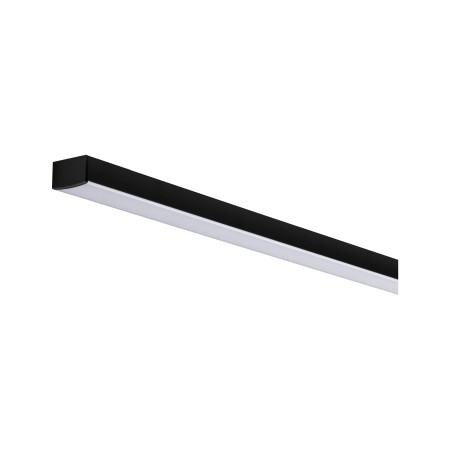 Profil Square pentru bandă LED, 1m, negru, cu difuzor alb [1]