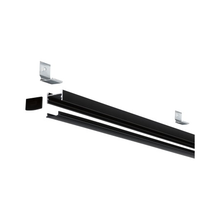 Profil Square pentru bandă LED, 2m, negru [6]