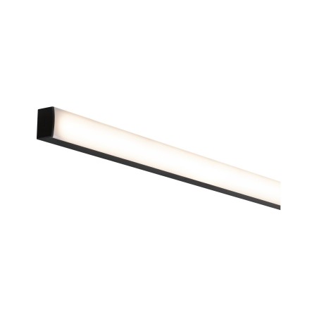 Profile - Profil Square pentru bandă LED, 2m, negru, cu difuzor alb