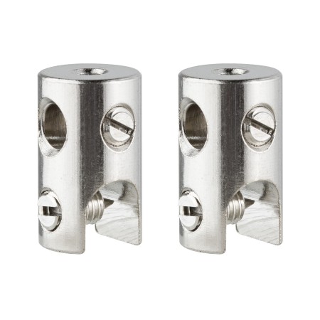 Accesorii - Sabot de contact pe cablu Light&Easy, set de 2 max.150W/sina max.300W/cablu 12V metal