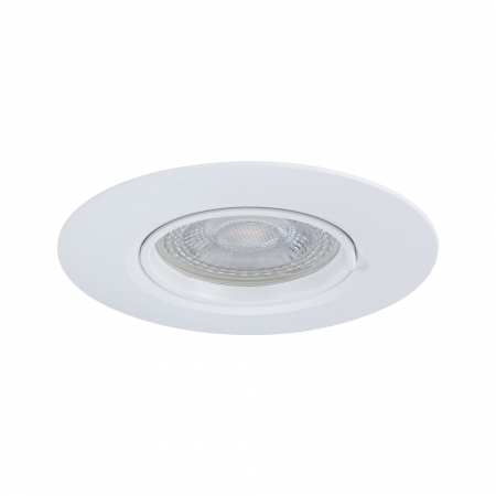 Set 10 spoturi incastrabile, fixe, rotunde, GU10, max. 10x10W, 230V, alb [3]