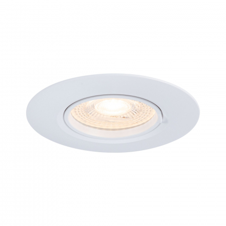 Set 10 spoturi incastrabile, fixe, rotunde, GU10, max. 10x10W, 230V, alb [2]
