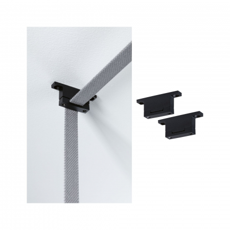 Set 2 accesorii panglică ULine, negru [1]