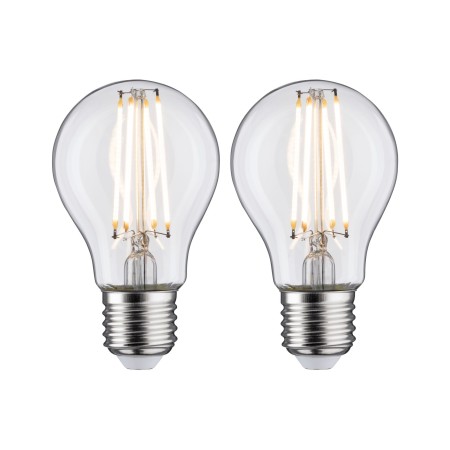 Seturi de becuri - Set 2 becuri LED AGL cu filament 806lm E27 2700K clar 7W 230V