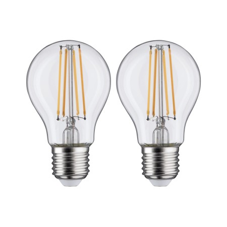 Set 2 becuri LED AGL cu filament 806lm E27 2700K clar 7W 230V [1]