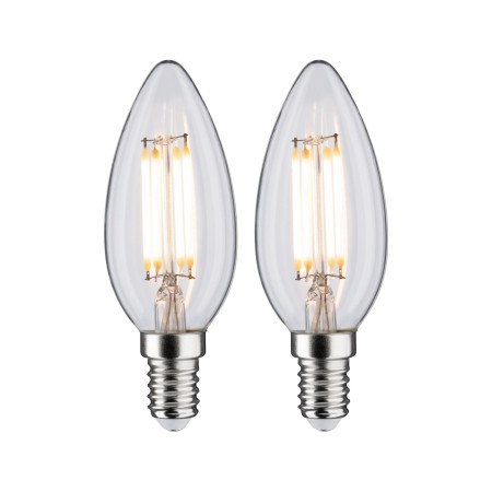 Seturi de becuri - Set 2 becuri LED lumânare cu filament 470lm E14 2700K clar 4,5W 230W